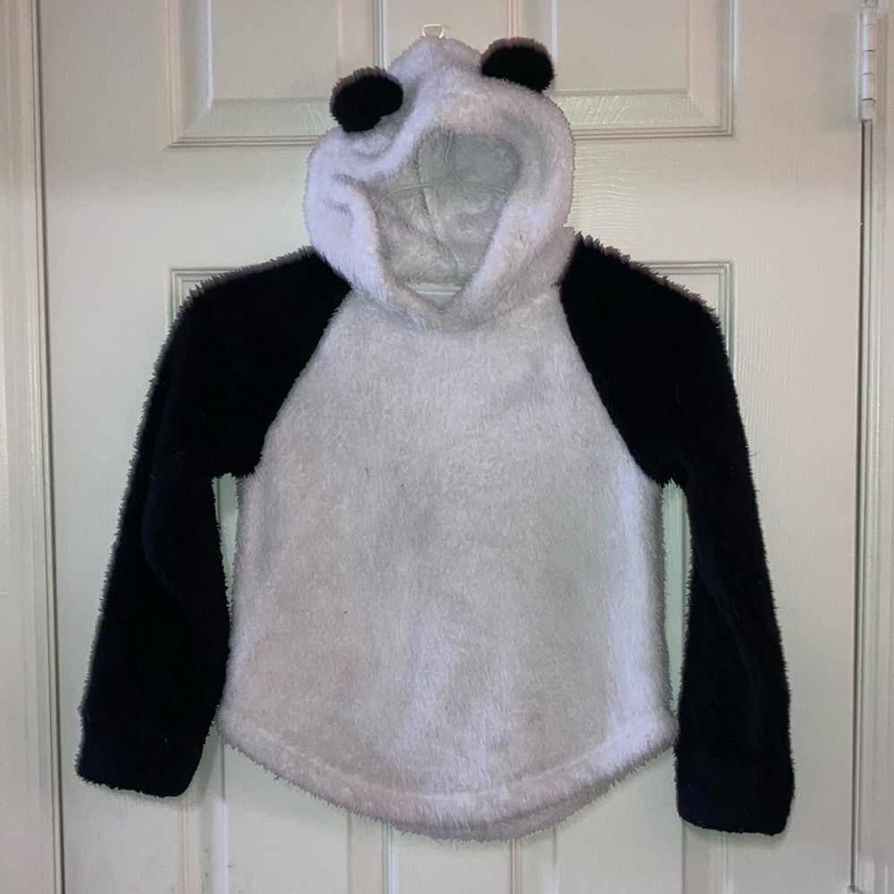 Panda Hoodie size 7 definitely used but still in good condition